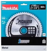Makita E-23357 pjovimo diskas metalui 185x30x60Z
