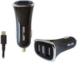 Beline Beli0016, 3 x USB-A, juodas (Black)