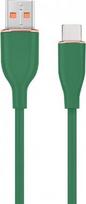 usb type c laidas - Gembird CC-USB2S-AMCM-1.5M-G USB-A į USB-C kabelis 1,5 m Žalias (Green) - 1 nuotrauka
