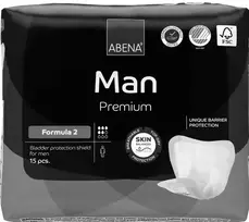  ABENA MAN įklotai vyrams FORMULA 1, 15 vnt.