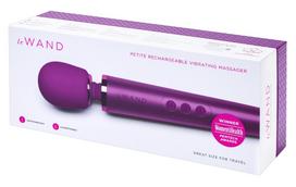 vibracinis masazuoklis - Le Wand Petite įkraunamas vibruojantis masažuoklis - violetinis (Purple) - 1 nuotrauka
