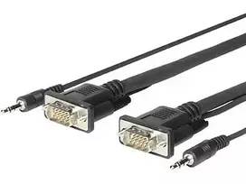 Vivolink Pro PROVGAMCS1.8 VGA + Audio Kabelis 1.8m Juodas (Black)