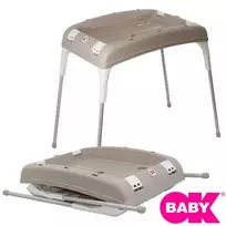okbaby vonele - OKBABY 38450040 universalus stovas vonelei, pilkas (Grey) - 1 nuotrauka