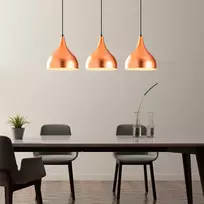 Šviestuvas kabinamas Opviq Sağlam 3781, 3 x 40 W, E27, Vario (Copper)