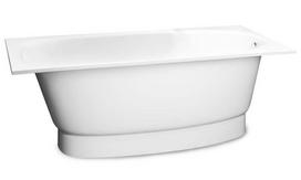170 - Vonia PAA Grande Uno 170, 170 cm x 75 cm x 64 cm, stačiakampis, balta (White) - 1 nuotrauka