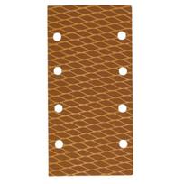 velcro juosta - Šlifavimo popierius DEDRA DED7943R4, #120, 92x182 mm, su velcro, 5 vnt. - 1 nuotrauka