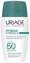 kremai veidui nuo saules spf50 - Uriage Hyséac 3-Regul+ Global Anti-Blemish Care SPF50+, 50 ml - 1 nuotrauka