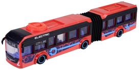 volvo zaisline masinele - Dickie Toys Volvo City autobusas, mėlyna/juoda/raudona sp. - 1 nuotrauka