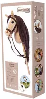 hobby horsing - Tootiny Horse on a stick HOPPIHORSE Hobby Horse A3 beige - 1 nuotrauka