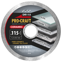Deimantinis pjovimo diskas „ProCraft DR115”