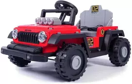 mill - Milly Mally Vaikiškas elektromobilis Prime 2in1, raudonas (Red) - 1 nuotrauka