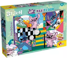 Lisciani Disney Dėlionė DF Maxi Floor Stitch 108 vnt.
