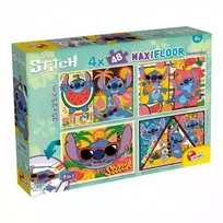 Lisciani dėlionė Disney Stitch DF Maxi Floor 4 x 48 vnt.
