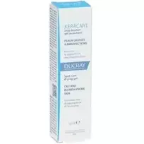kremas nuo spuogu - Ducray Keracnyl Stop Blackheads raminamasis kremas nuo spuogų, 10 ml - 1 nuotrauka