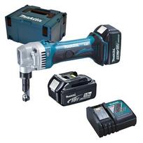 skardos zirkles makita - Makita DJN161RTJ rinkinys, 18 V - 1 nuotrauka