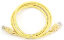 utp kabelis 0 5 - Gembird CAT e5 UTP Patch Cable Yellow 1.5m - 1 nuotrauka