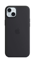 iphone 15 plus telefonai - Apple "Silicone Case with MagSafe iPhone 15 Plus (MT103ZM/ A)" Black - 1 nuotrauka