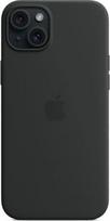 iphone 15 plus telefonai - Apple "Silicone Case with MagSafe iPhone 15 Plus (MT103ZM/ A)" Black - 2 nuotrauka