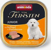 animonda sunims 150g - ANIMONDA Vom feinsten paštika pro štěňata puppy 150 g drůběž + krůtí srdce - 1 nuotrauka