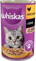 konservai - WHISKAS konservuotas kačių maistas su vištiena 400 g - 1 nuotrauka