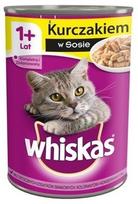 konservai - WHISKAS konservuotas kačių maistas su vištiena 400 g - 2 nuotrauka