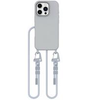 apple 16 pro max dekliukai - Tech-Protect MagNecklace MagSafe Case with Lanyard for iPhone 16 Pro Max - Pilka (Gray) - 1 nuotrauka