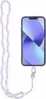 deklas su dirzeliu - CRYSTAL DIAMOND Telefono dirželis su pakabuku - Violetinė (Purple) - 1 nuotrauka