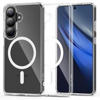 a56 samsung telefonas - Tech-Protect FlexAir Hybrid MagSafe Dėklas Samsung Galaxy A36 / A56 / A37 5G - Skaidrus (Transparent) - 1 nuotrauka