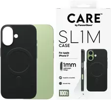 PanzerGlass CARE by PanzerGlass SL1M MagSafe Case for iPhone 17 - Juodas (Black)