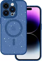 iphone 11 pro max deklas - Tel Protect Magnetic Splash Frosted dėklas Apple iPhone 11 Pro Max Tamsiai mėlynas (Navy) - 1 nuotrauka