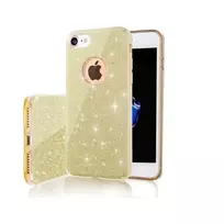 redmu note 3 - Telforceone Glitter 3in1 dėklas Xiaomi Redmi Note 8 Pro - Auksinis (Gold) - 1 nuotrauka
