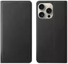 atverciamas telefonas - HDD Magnetic Wallet Case Samsung Galaxy A13 4G - Juodas (Black) - 1 nuotrauka