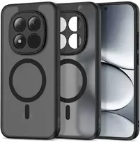 redmi 5g telefonas - Tech-Protect MagMat MagSafe dėklas Xiaomi Redmi Note 15 Pro 5G - Juodas (Black) - 1 nuotrauka