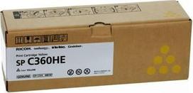Ricoh SP C360HE (408187), geltona (yellow)
