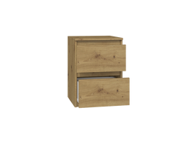 uzlydymo aparatas - Top E Shop Naktinis staliukas M2 Malwa, Ąžuolas Artisan (Oak Artisan) - 6 nuotrauka