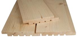 dailylente senukai - Dailylentė lauko UYS/S, matmenys 300 x 14.5 x 21 mm, AB klasė, 5 vnt. - 1 nuotrauka
