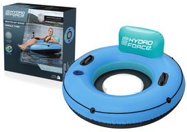 pripuciamomis - Bestway Hydro-Force Whitecap Rider pripučiamas plaukimo ratas 43108, mėlynas (Blue) - 1 nuotrauka