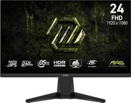 led monitorius - MSI MAG 245F X24 23.8" Juodas (Black) - 1 nuotrauka