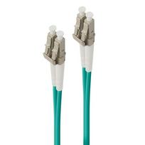 dvipuse 3m - Alogic Glasfaserkabel LC-LC Multi Mode Duplex LSZH OM4 3m - 1 nuotrauka