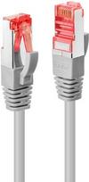 rj 45 cat6 - Lindy Cat.6 S/FTP 27AWG Network Cable 0.5m Grey - 1 nuotrauka