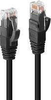 utp kabelis juodas - Lindy Cat.6 U/UTP LSZH Network Cable 0.5m Black - 1 nuotrauka