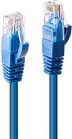 Lindy Cat.6 U/UTP PVC Network Cable 0.5m Blue