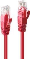 Lindy Cat.6 U/UTP PVC Network Cable 2m Red