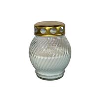 ATA Žvakė kapų, 48 h, 350 g, 13 cm, Balta (White)
