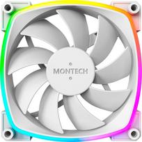 argb fan 120 mm - Montech AX120 PWM ARGB Fan 3-Pack White 120mm - 1 nuotrauka