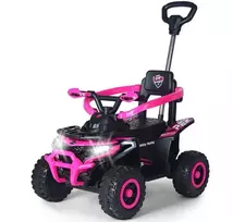 Milly Mally vaikiškas elektrinis keturratis Star ATV, rožinė (Pink)