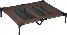gultai - PawHut Šuns gultas, kavos rudas (Brown), 92x76x18 cm - 1 nuotrauka