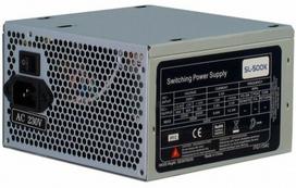 maitinimo blokas 500w - INTER-TECH PSU SL-500K, 500W, 120mm fan, bulk - 2 nuotrauka