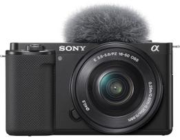 vaizdo fotoaparatai - Sony ZV-E10 + 16-50mm OSS Juodas (Black) - 1 nuotrauka