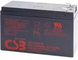 agm akumuliatorius - CSB HR1234WF2 12V 9Ah AGM VRLA F2 - 1 nuotrauka